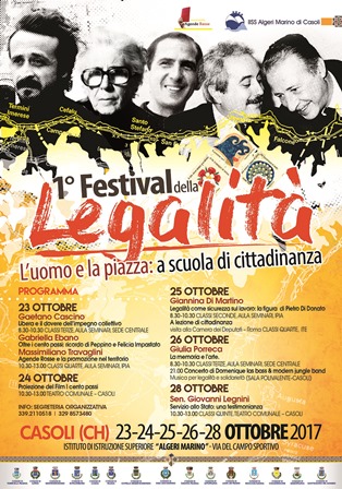 1° Festival della Legalità